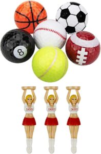 コンペの幹事さん必見！　ユニークなボールセットなので、景品にピッタリ！