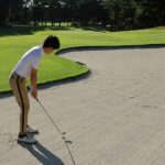 フェアウェイバンカーも好きになる( *´艸｀)