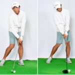 ゴルフ初心者必見！アイアンの芯に当てるための正しい構えと練習法